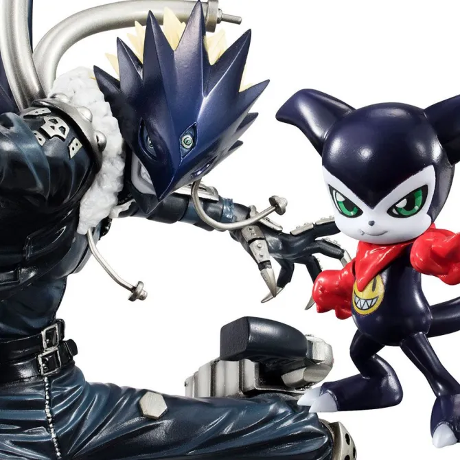 Digimon Tamers - Beelzemon & Impmon Statue / G.E.M. - Serie: MegaHouse