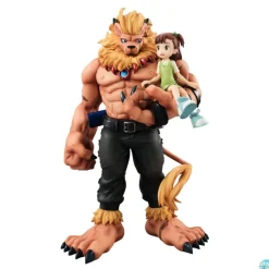 Digimon Tamers - Leomon & Kato Jyuri Statue - G.E.M. Serie: MegaHouse