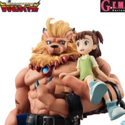 Digimon Tamers - Leomon & Kato Jyuri Statue - G.E.M. Serie: MegaHouse