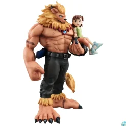 Digimon Tamers - Leomon & Kato Jyuri Statue - G.E.M. Serie: MegaHouse