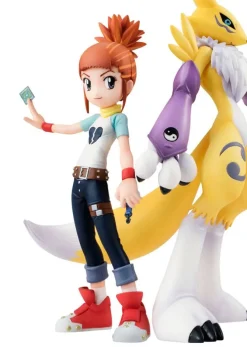 Digimon Tamers - Renamon & Rika Statue / G.E.M. Serie [NEUAUFLAGE]: MegaHouse
