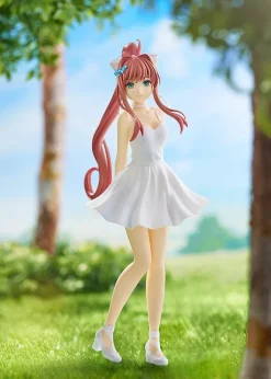 Doki Doki Literature Club! - Monika Statue / Pop Up Parade - White Dress : Good Smile Company