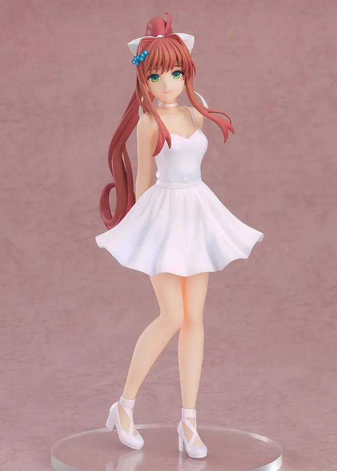 Doki Doki Literature Club! - Monika Statue / Pop Up Parade - White Dress : Good Smile Company