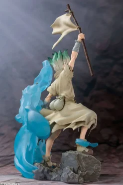 Dr. Stone - Senku Ishigami Figur / FiguartsZERO [BESCHÄDIGTE VERP.]: Tamashii