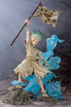 Dr. Stone - Senku Ishigami Figur / FiguartsZERO [BESCHÄDIGTE VERP.]: Tamashii