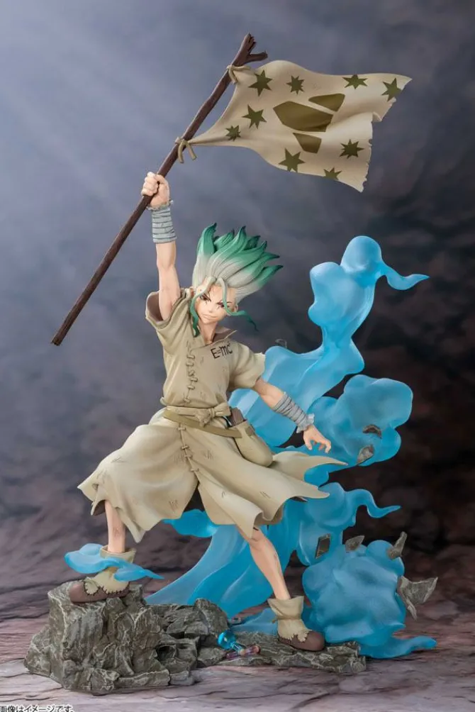 Dr. Stone - Senku Ishigami Figur / FiguartsZERO: Tamashii
