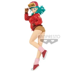Dragon Ball - Bulma Figur / Glitter & Glamours - Red Version: Banpresto