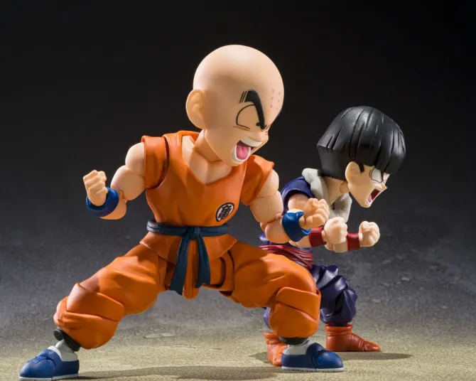 Dragon Ball - Krillin Son Goku´s old Friend Actionfiguren / S.H.Figuarts: Tamashii Nations
