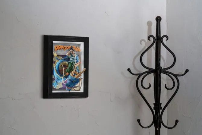 Dragon Ball - Son Goku & Dragon3D Relief-Bild / Tamashii Art : Tamashii Nations