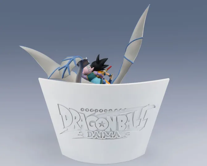 Dragon Ball - Son Goku (mini) & Supreme Kai (mini) Statue / FiguartsZERO: Tamashii Nations