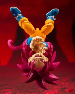 Dragon Ball - Son Goku (mini) Super Saiyan Level 4 Actionfigur / S.H. Figuarts: Bandai Tamashii Nati