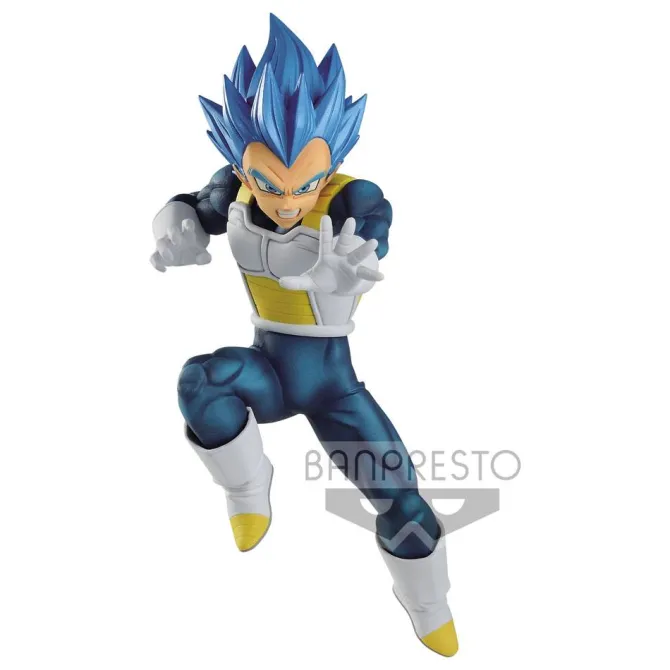 Dragon Ball - SSGSS Vegeta Figur / Chosenshiretsuden - Version II: Banpresto