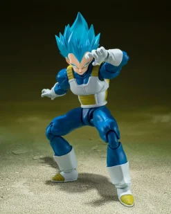 Dragon Ball - Super Saiyan God Vegeta Actionfigur / S.H. Figuarts - [LEICHT BESCH. VERP.]