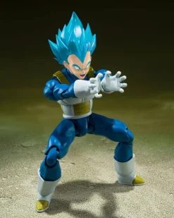 Dragon Ball - Super Saiyan God Vegeta Actionfigur / S.H. Figuarts - [LEICHT BESCH. VERP.]