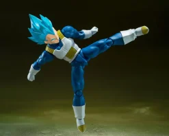 Dragon Ball - Super Saiyan God Vegeta Actionfigur / S.H. Figuarts - [LEICHT BESCH. VERP.]