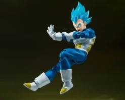 Dragon Ball - Super Saiyan God Vegeta Actionfigur / S.H. Figuarts - [LEICHT BESCH. VERP.]