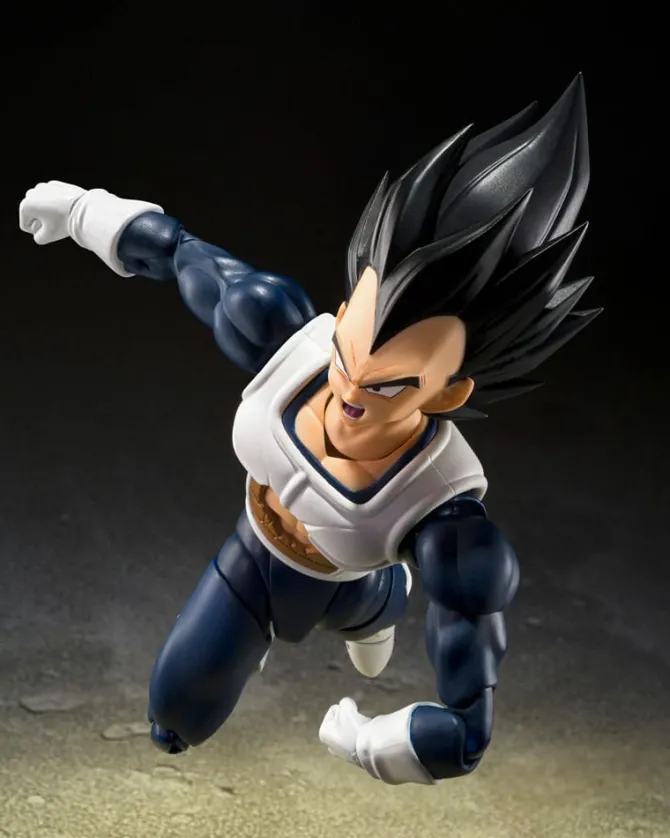 Dragon Ball - Vegeta Actionfigur / S.H. Figuarts - Old Battle Clothes Version: Tamashii Nations