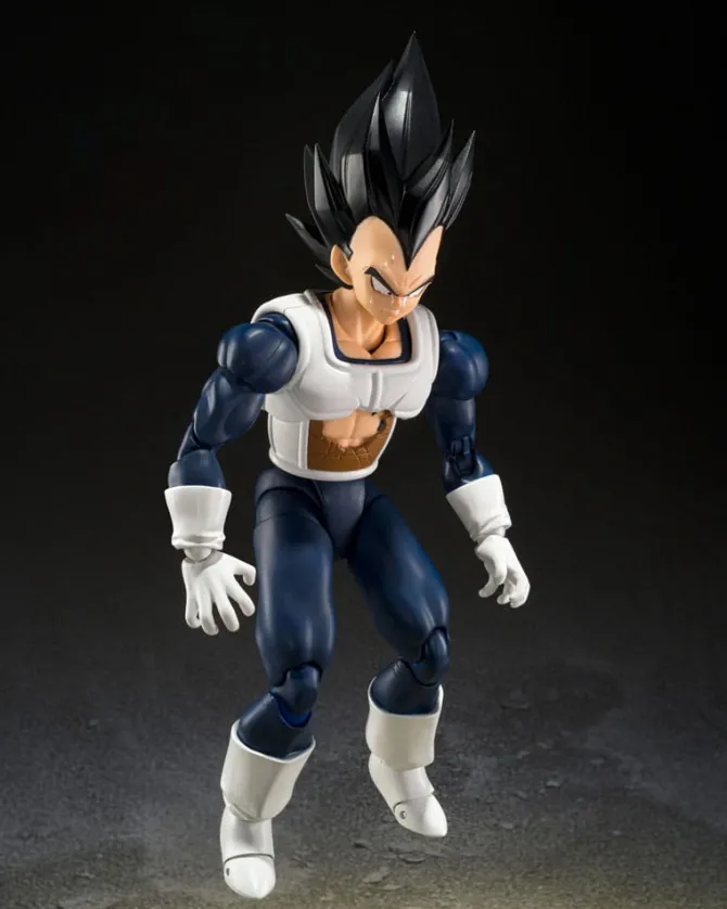 Dragon Ball - Vegeta Actionfigur / S.H. Figuarts - Old Battle Clothes Version: Tamashii Nations