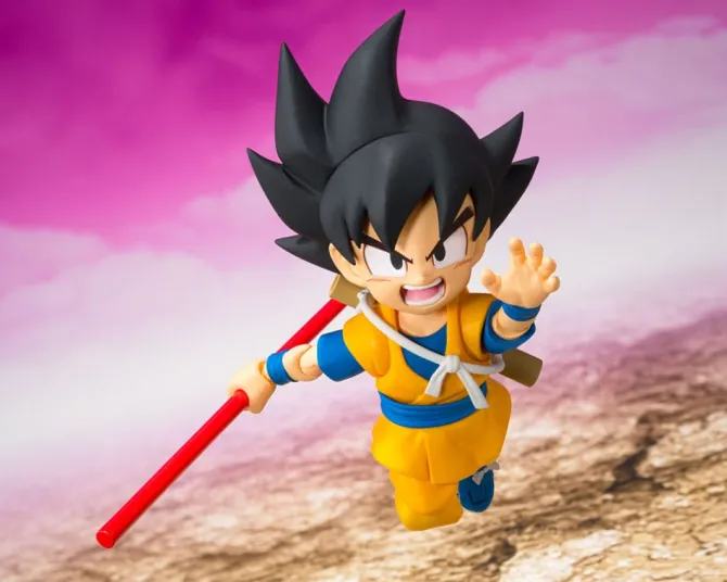 Dragon Ball Daima - Son Goku Mini Actionfigur / S.H. Figuarts: Bandai Tamashii Nations