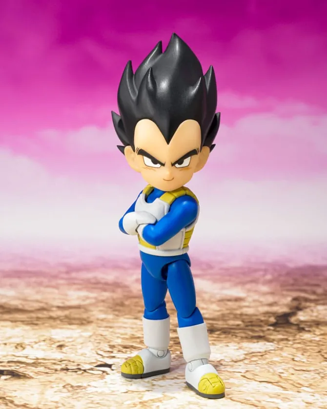 Dragon Ball Daima - Vegeta Mini Actionfigur / S.H. Figuarts: Bandai Tamashii Nations