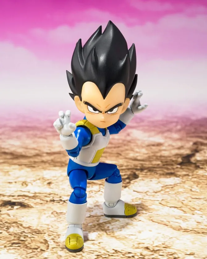 Dragon Ball Daima - Vegeta Mini Actionfigur / S.H. Figuarts: Bandai Tamashii Nations
