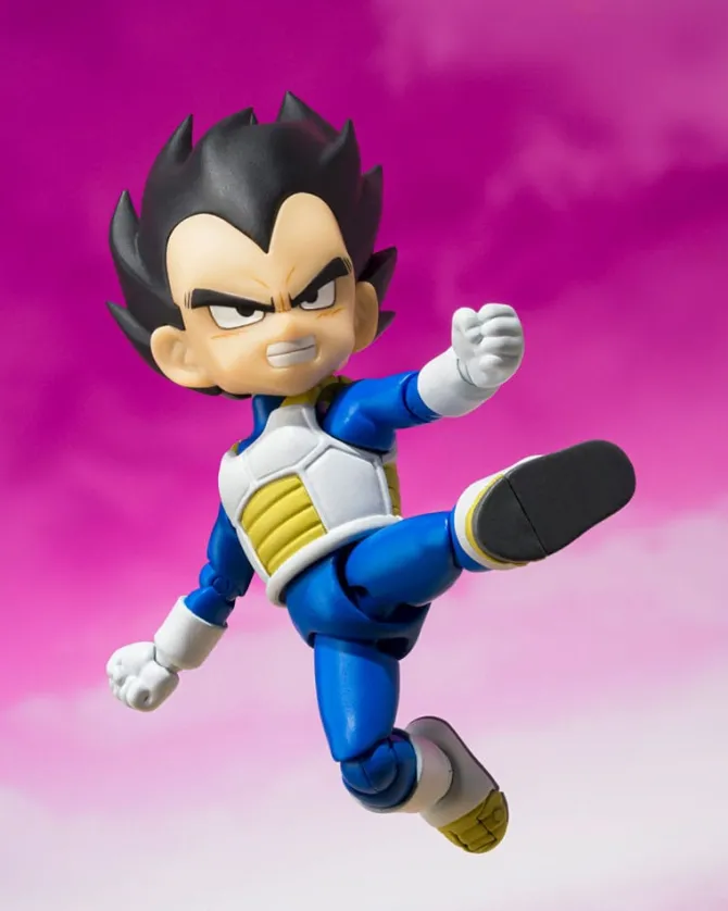 Dragon Ball Daima - Vegeta Mini Actionfigur / S.H. Figuarts: Bandai Tamashii Nations