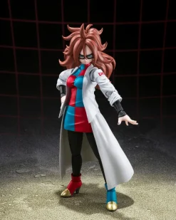Dragon Ball FighterZ - Android 21 Actionfigur / S.H. Figuarts (Lab Coat): Tamashii Nations