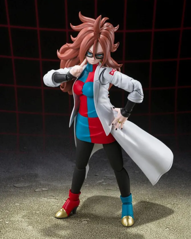 Dragon Ball FighterZ - Android 21 Actionfigur / S.H. Figuarts (Lab Coat): Tamashii Nations