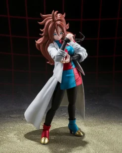 Dragon Ball FighterZ - Android 21 Actionfigur / S.H. Figuarts (Lab Coat): Tamashii Nations