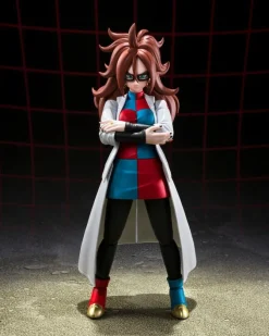 Dragon Ball FighterZ - Android 21 Actionfigur / S.H. Figuarts (Lab Coat): Tamashii Nations
