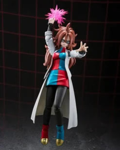 Dragon Ball FighterZ - Android 21 Actionfigur / S.H. Figuarts (Lab Coat): Tamashii Nations