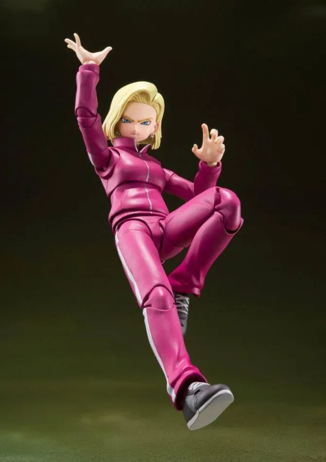 Dragon Ball Super - Android 18 Actionfigur / S.H. Figuarts: Tamashii Nations
