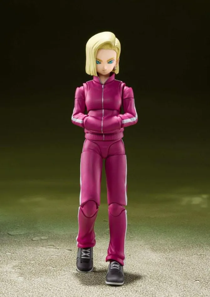 Dragon Ball Super - Android 18 Actionfigur / S.H. Figuarts: Tamashii Nations