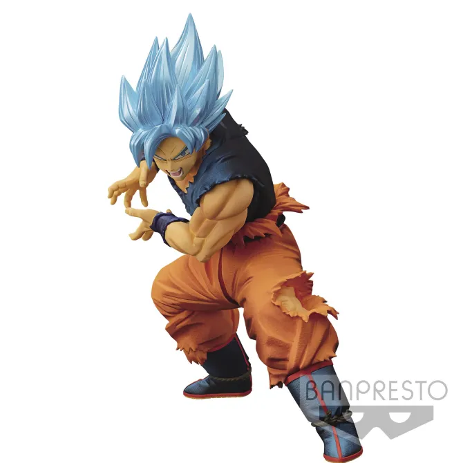 Dragon Ball Super - SSGSS Son Goku Figur / Maximatic: Banpresto