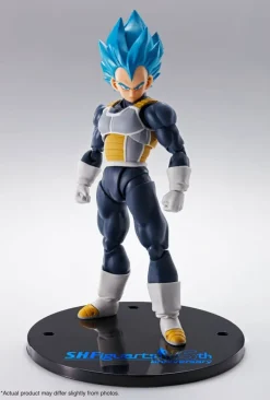 Dragon Ball Super: Super Hero - Vegeta Super Saiyan Blue Actionfigur / S.H. Figuarts - 15th Annivers