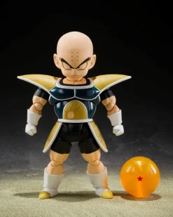 Dragon Ball Z - Krillin Actionfigur / S.H. Figuarts - Battle Clothes: Tamashii Nations