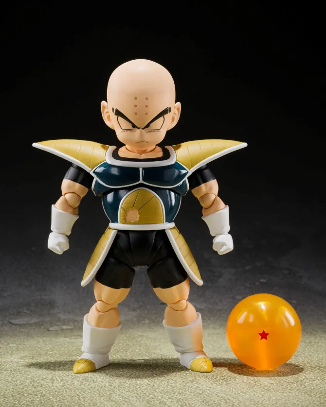 Dragon Ball Z - Krillin Actionfigur / S.H. Figuarts - Battle Clothes: Tamashii Nations