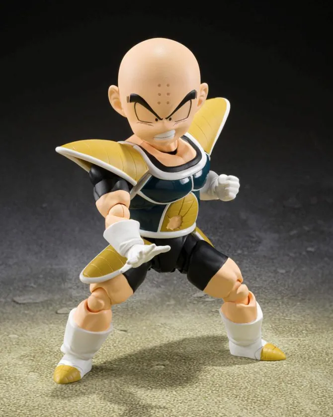 Dragon Ball Z - Krillin Actionfigur / S.H. Figuarts - Battle Clothes: Tamashii Nations