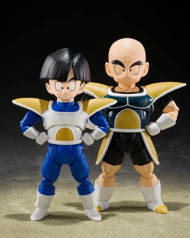 Dragon Ball Z - Krillin Actionfigur / S.H. Figuarts - Battle Clothes: Tamashii Nations