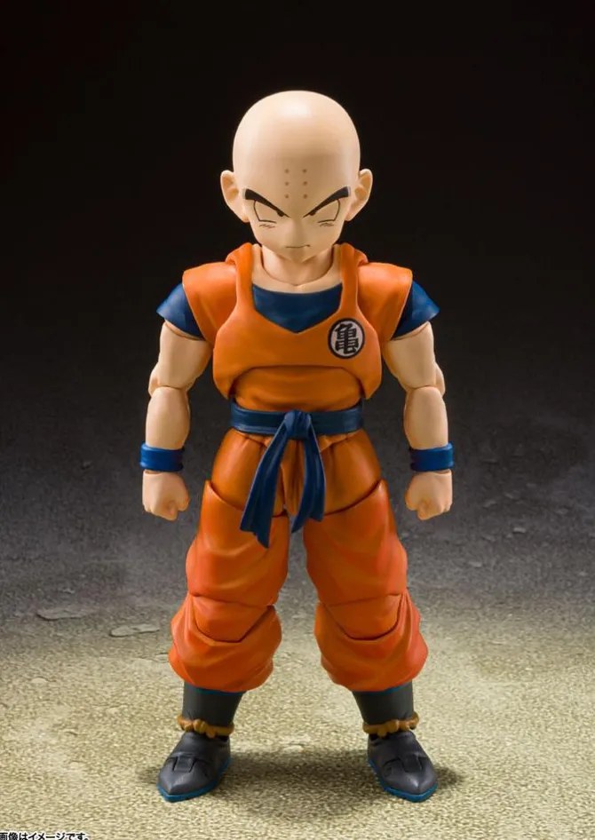 Dragon Ball Z - Krillin Actionfigur / S.H. Figuarts: Tamashii Nations