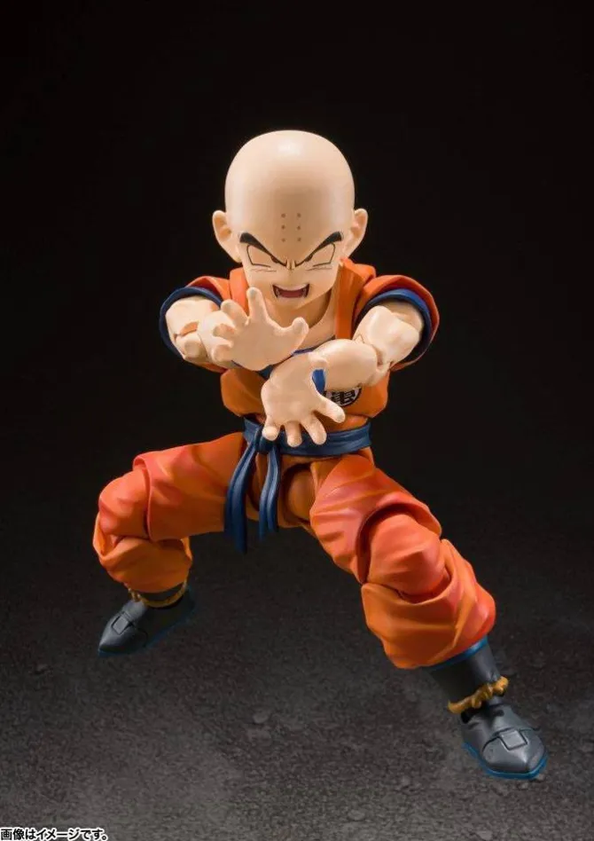 Dragon Ball Z - Krillin Actionfigur / S.H. Figuarts: Tamashii Nations