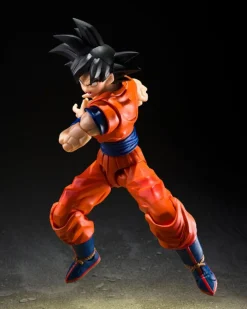 Dragon Ball Z - Son Goku Actionfigur / S.H. Figuarts - (The Kind-Hearted Saiyan): Bandai Tam