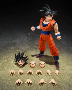 Dragon Ball Z - Son Goku Actionfigur / S.H. Figuarts - (The Kind-Hearted Saiyan): Bandai Tam