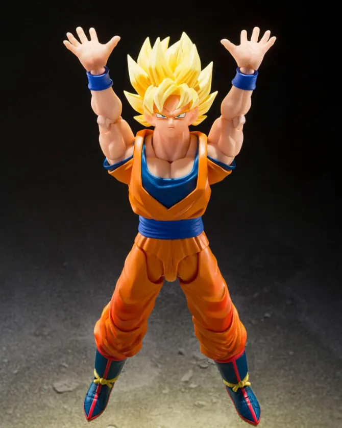 Dragon Ball Z - SSJ Son Goku Actionfigur / S.H. Figuarts - The Games Begin Version: Tamashii Nations