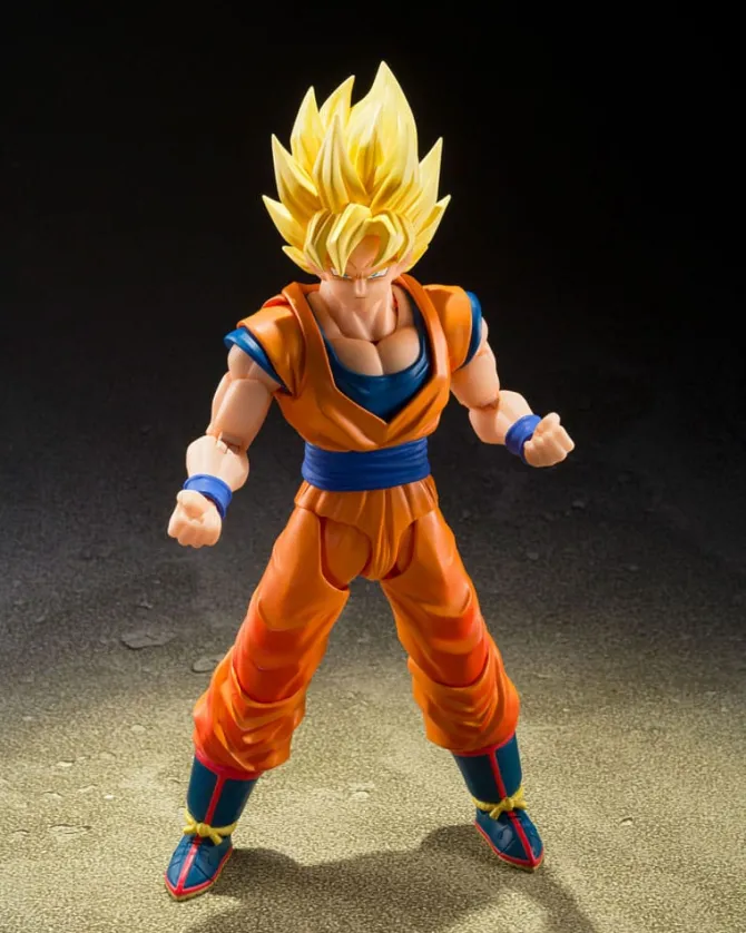 Dragon Ball Z - SSJ Son Goku Actionfigur / S.H. Figuarts - The Games Begin Version: Tamashii Nations