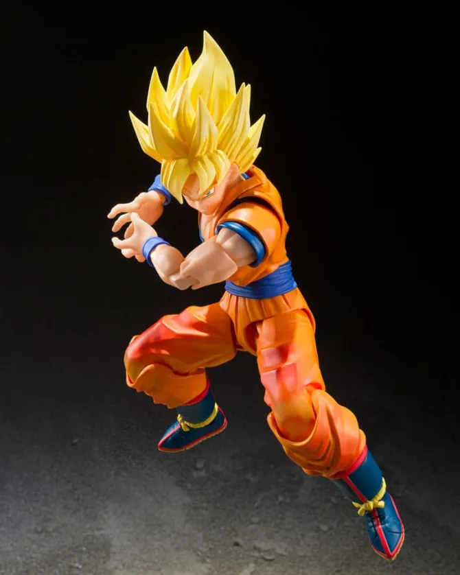 Dragon Ball Z - SSJ Son Goku Actionfigur / S.H. Figuarts - The Games Begin Version: Tamashii Nations