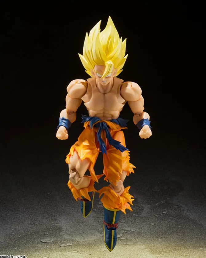 Dragon Ball Z - Super Saiyan Son Goku Actionfigur / S.H. Figuarts - Legendary Super Saiyan: Tamashii