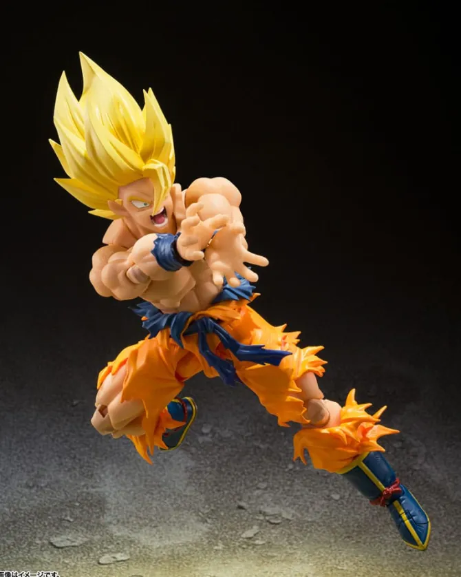 Dragon Ball Z - Super Saiyan Son Goku Actionfigur / S.H. Figuarts - Legendary Super Saiyan: Tamashii