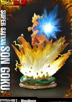 Dragon Ball Z - Super Saiyajin Son Goku Statue / Deluxe Version: Prime 1 Studio