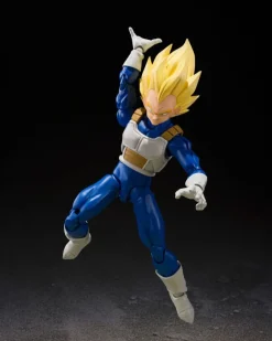 Dragon Ball Z - Super Saiyan Vegeta Actionfigur / S.H. Figuarts - (Dangerous Pride): Bandai Tamashii